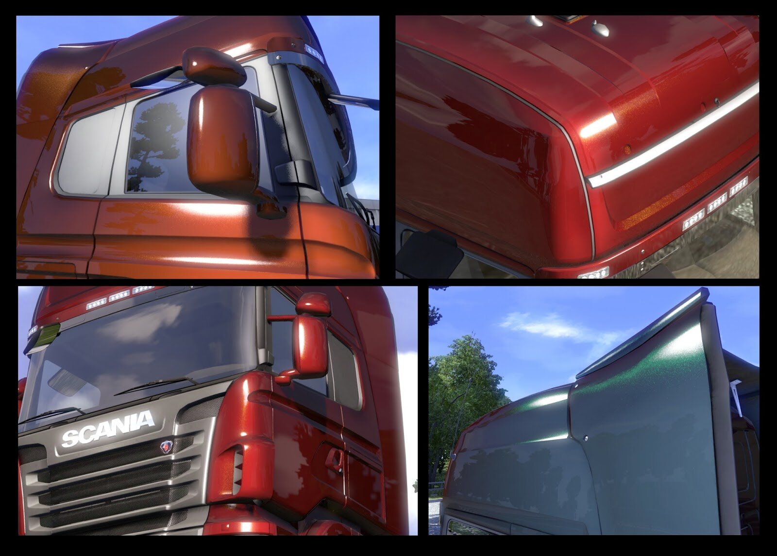 Flic-Flac Lack für deinen Truck im Euro Truck SImulator 2