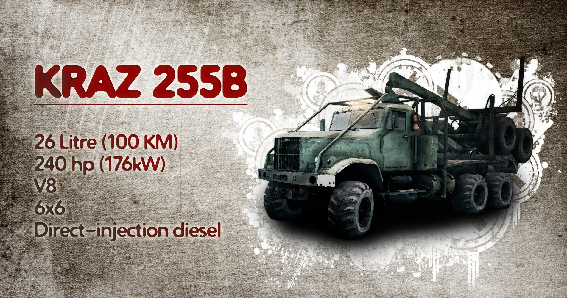 Der KRAZ 255B - SPINTIRES