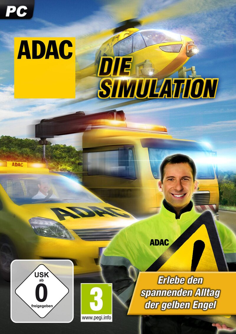 Das offizielle Cover von "ADAC - Die Simulation"